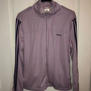 Lilac Adidas Zip Jacket
